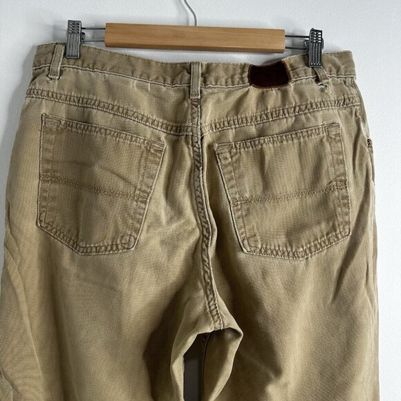 Bills Khakis Weathered Canvas USA rugged 5 Pocket Standard fit 34 (FLAWS) - Picture 11 of 16